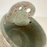 Speckled Jade Herb Striper | Bunnyfoot Pottery