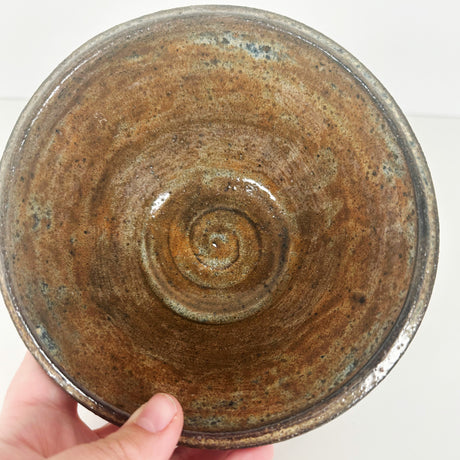 Earthy Brown Bowl | Bunnyfoot Pottery