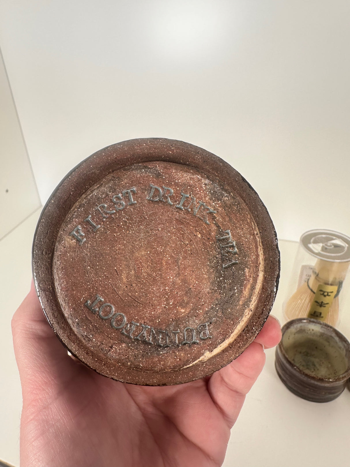 Deep Purple Protest Matcha Set with Matcha Whisk | Bunnyfoot Pottery