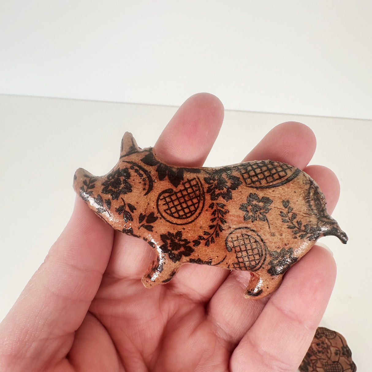 Lacey Ceramic Magnets | Bunnyfoot Pottery