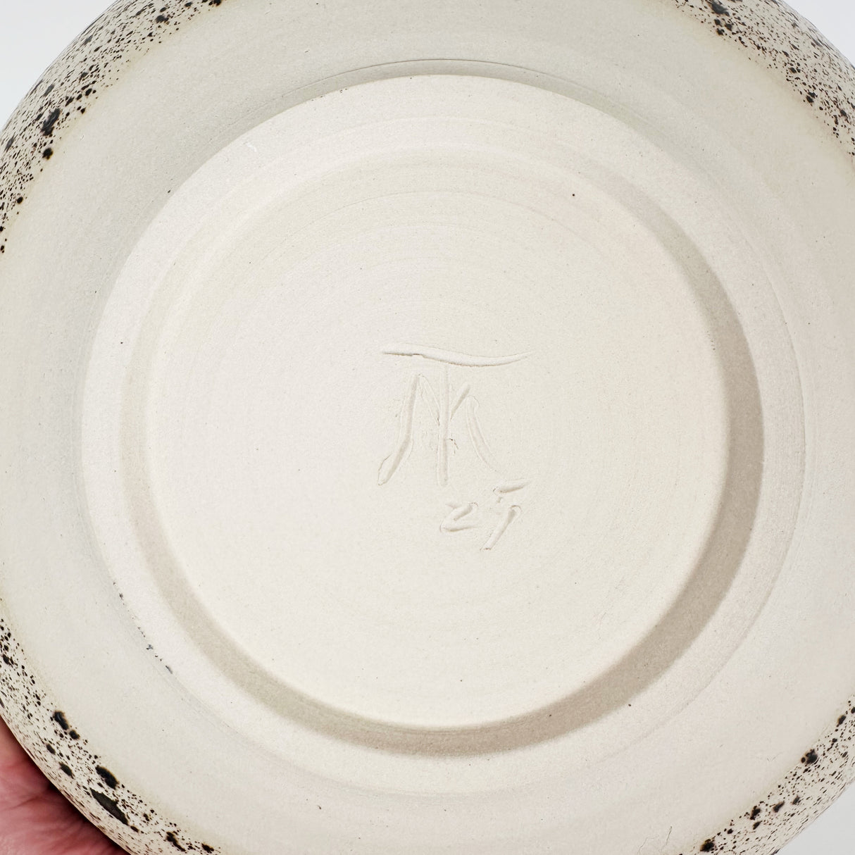 Large Speckled Egg Bowl | Pottery by Mike