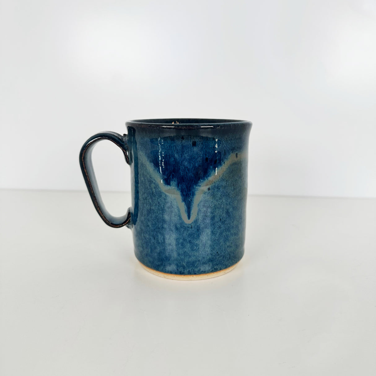Blue Drip Mug | Pottery by Mike