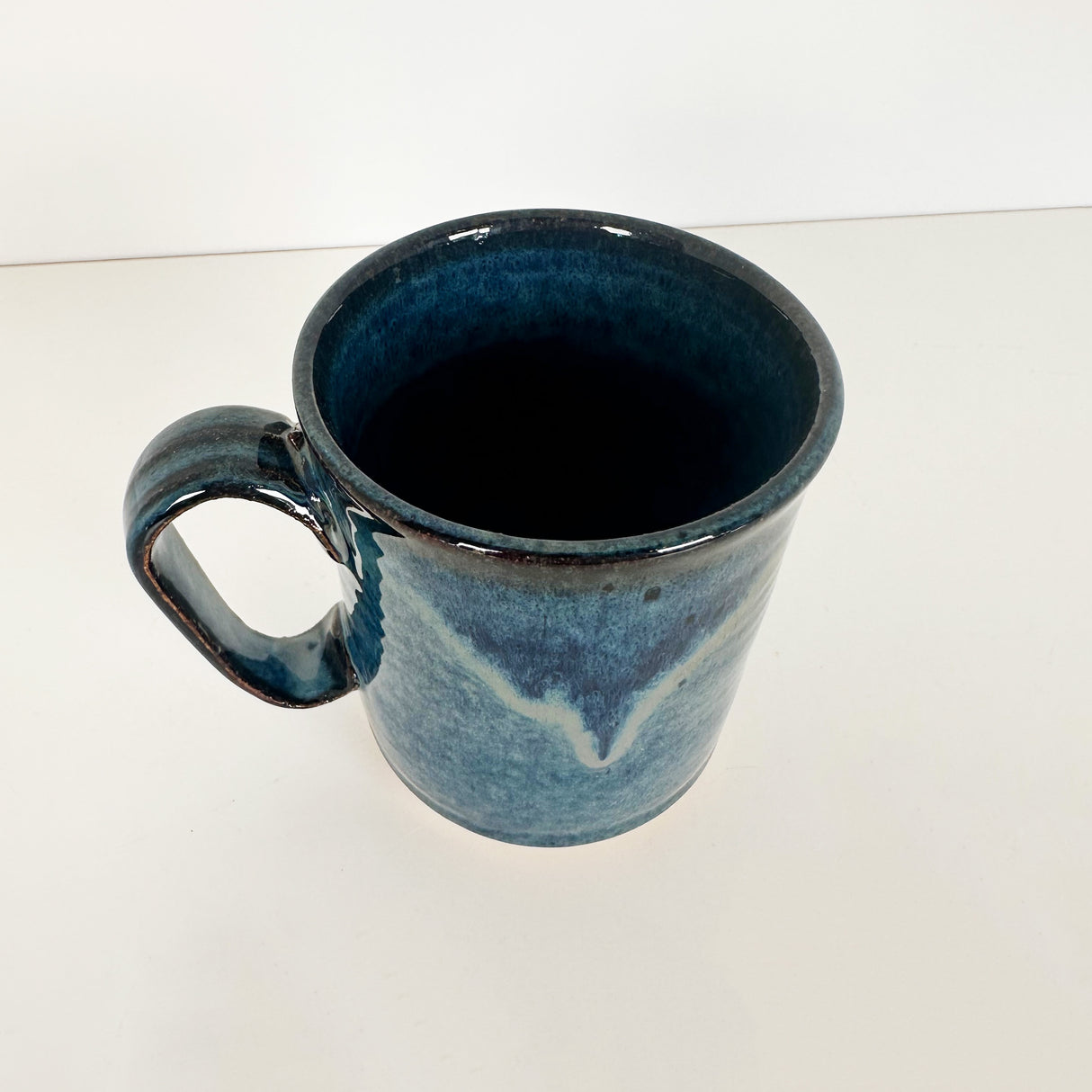 Blue Drip Mug | Pottery by Mike