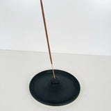 Large Crackle Rim Incense Holder | Pottery by Mike
