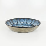 Icy Pond Deep Blue Shallow Bowl | Once & Future Things