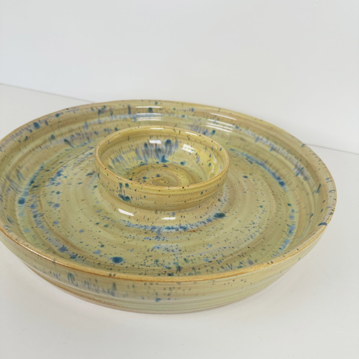 Creamy Pistachio & Blue Chip N' Dip | Once & Future Things