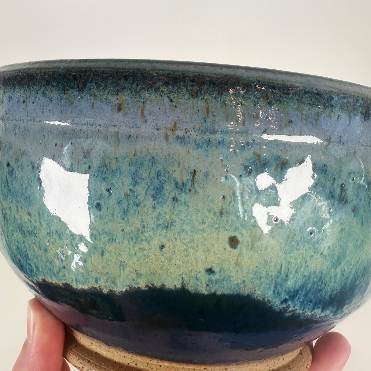 Large Ocean Blue Bowl | Once & Future Things