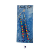 Rainbow Earrings in Polymer Clay- Dangles, Studs, & More Styles Available