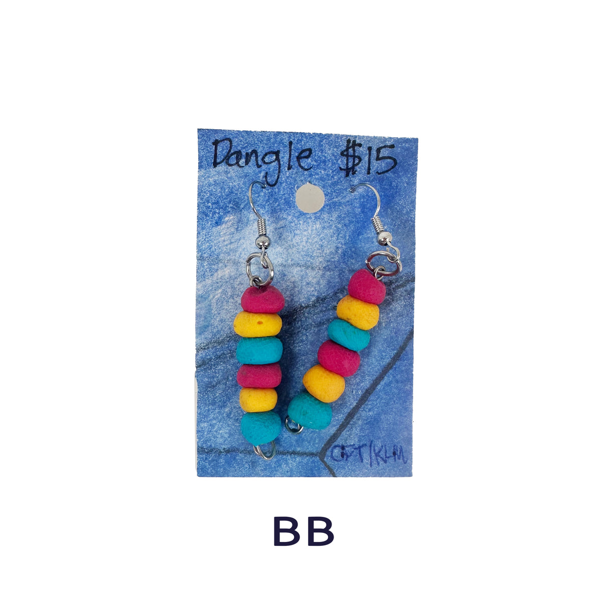Rainbow Earrings in Polymer Clay- Dangles, Studs, & More Styles Available