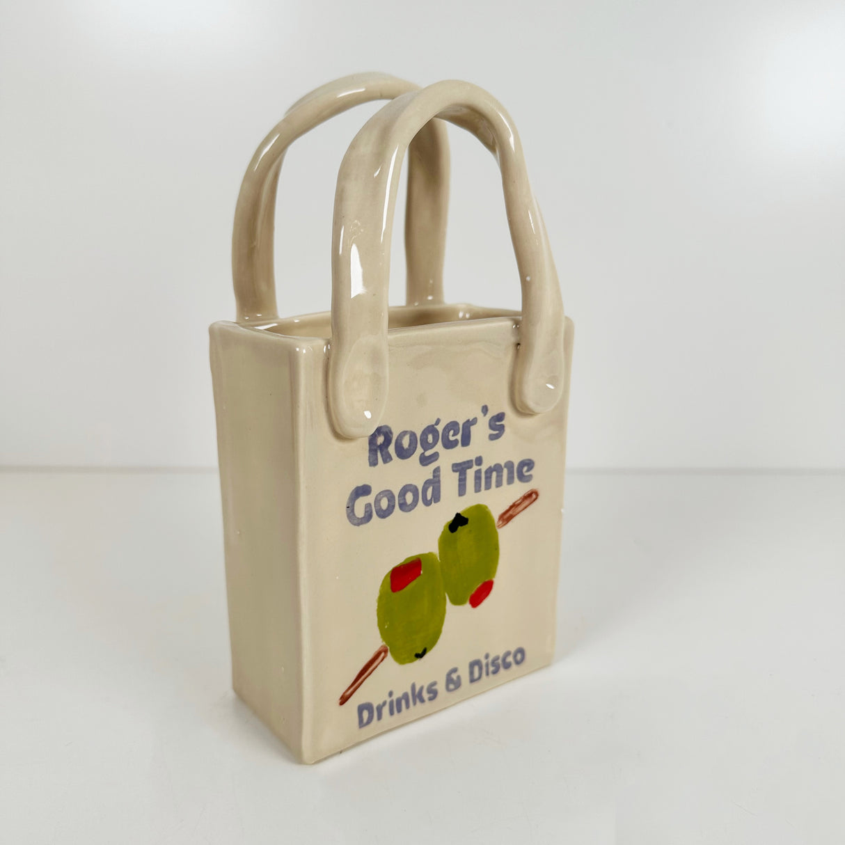 Drinks & Disco Tote Vase | Jessica Walker