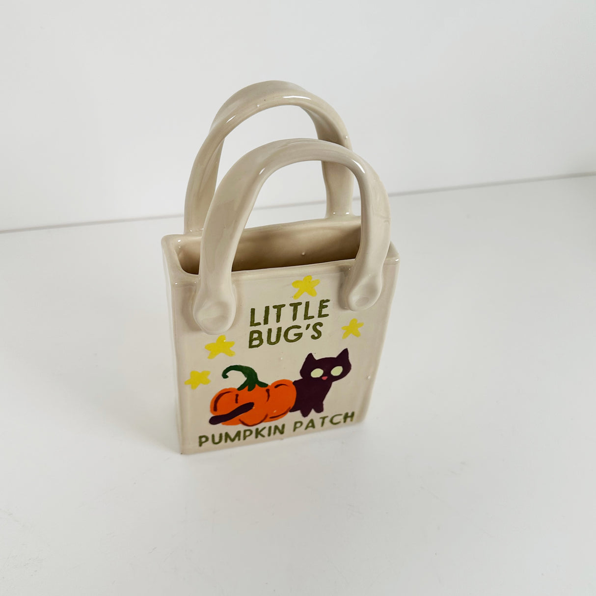 Cats & Pumpkins Tote Vase | Jessica Walker