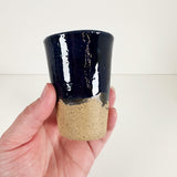 Tall Cobalt Blue Handmade Stoneware Shot Glasses | Jessica Walker