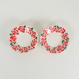 Pink & Red Rose Mini Dish with Hook for Hanging | Jessica Walker