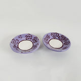 Medium Lavender & Deep Purple Mini Dish with Hook for Hanging | Jessica Walker