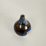 Deep Dark Watercolor Style Stoneware Bud Vase | Madeleine Schmidt