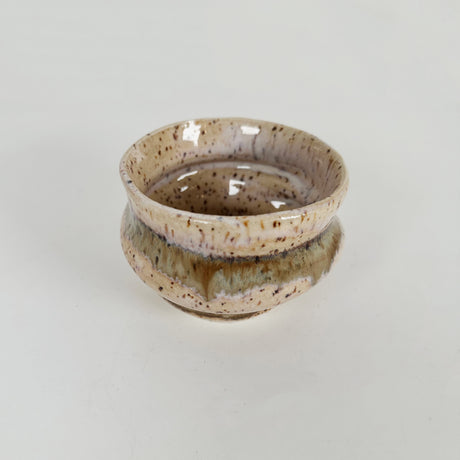 Twisted Sandy Speckled Cup/Vase | Madeleine Schmidt
