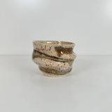 Twisted Sandy Speckled Cup/Vase | Madeleine Schmidt