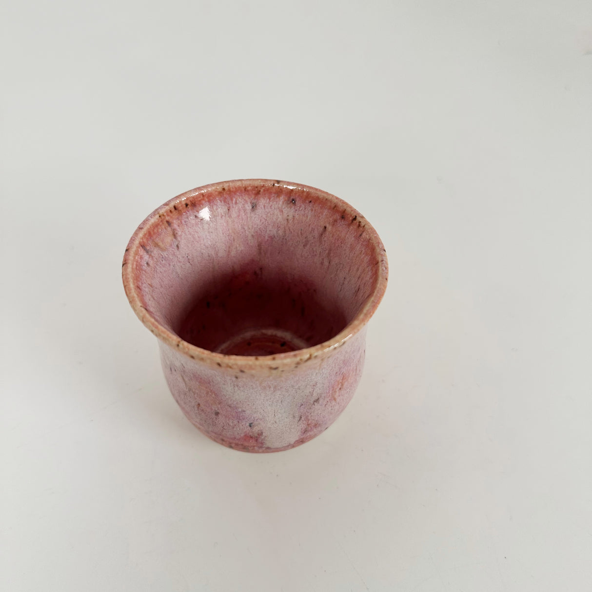 Speckled Pink Thumbprint Cup | Madeleine Schmidt
