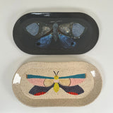 Moth & Butterfly Stoneware Trays | Madeleine Schmidt
