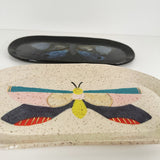 Moth & Butterfly Stoneware Trays | Madeleine Schmidt