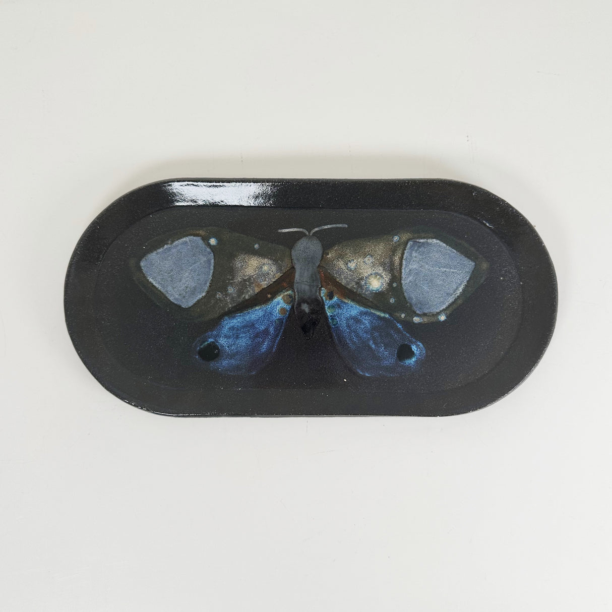 Moth & Butterfly Stoneware Trays | Madeleine Schmidt