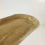 Oblong Marbled Sand Stoneware Tray | Madeleine Schmidt