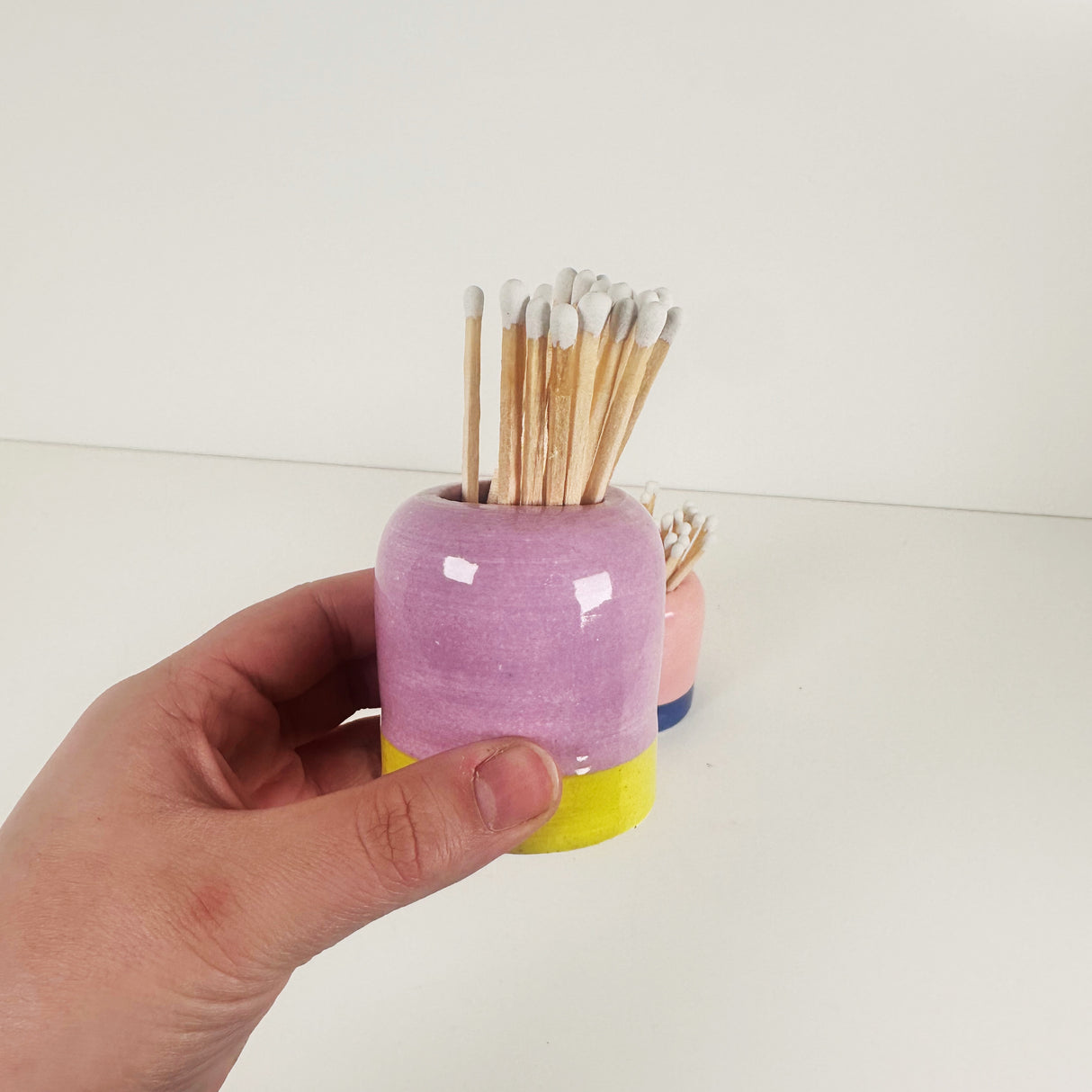 Tall Domed Match Holders | Madeleine Schmidt