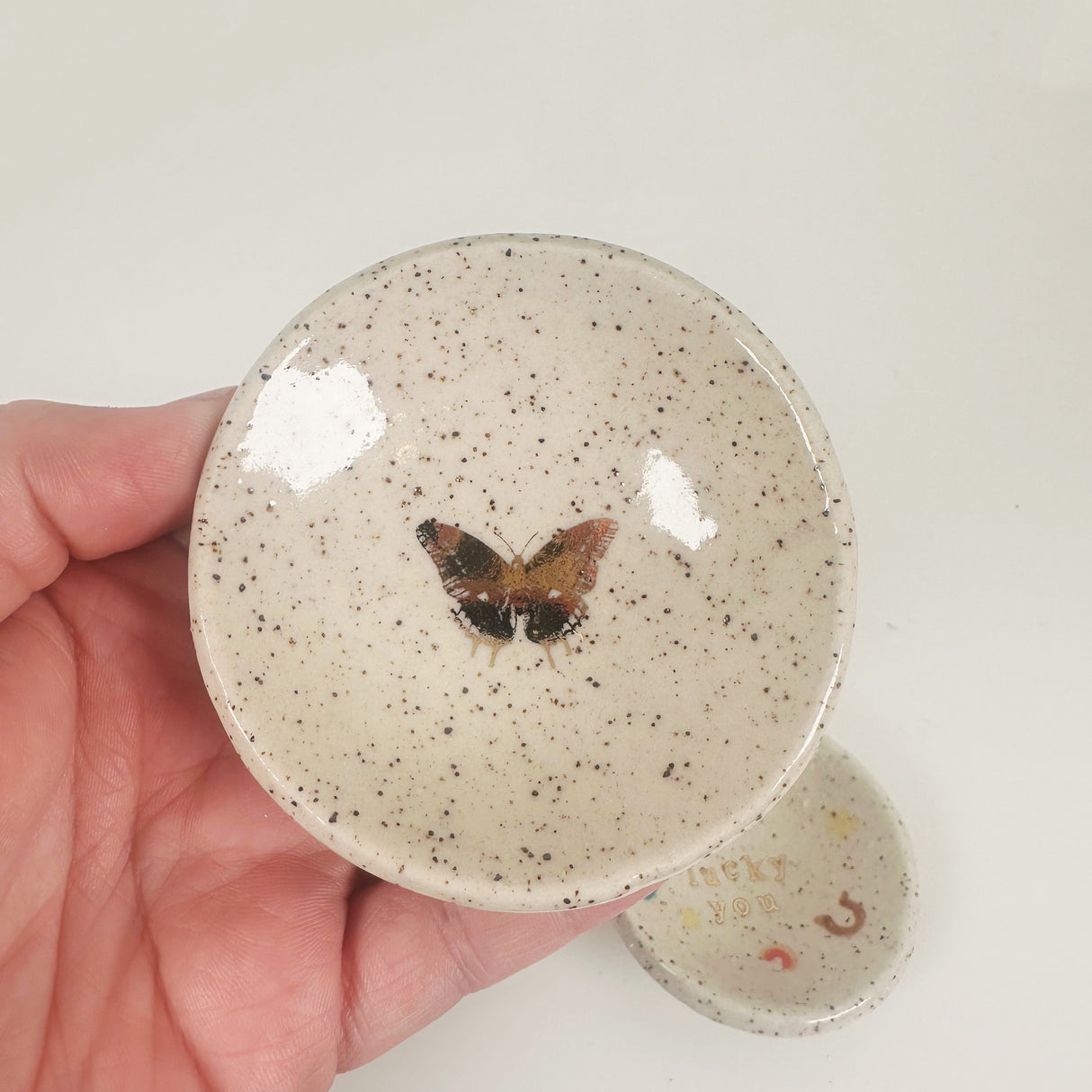 Good Luck Charm & Butterfly Trinket Dishes | Madeleine Schmidt