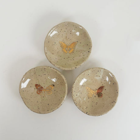 Speckled Sandy Butterfly Trinket Dishes | Madeleine Schmidt