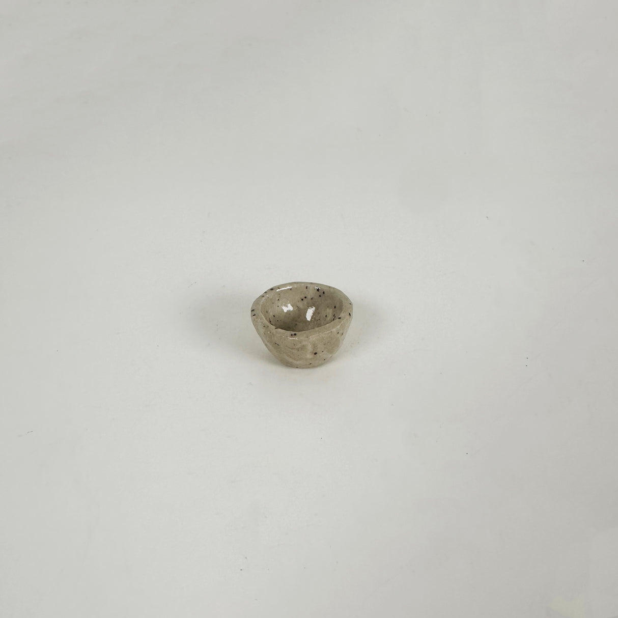 Teeny Tiny Speckled Stoneware Bowl | Madeleine Schmidt