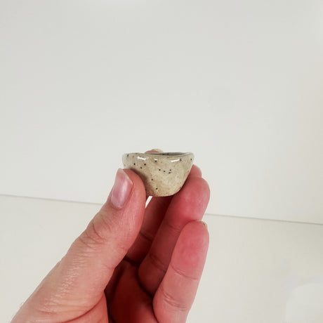 Teeny Tiny Speckled Stoneware Bowl | Madeleine Schmidt