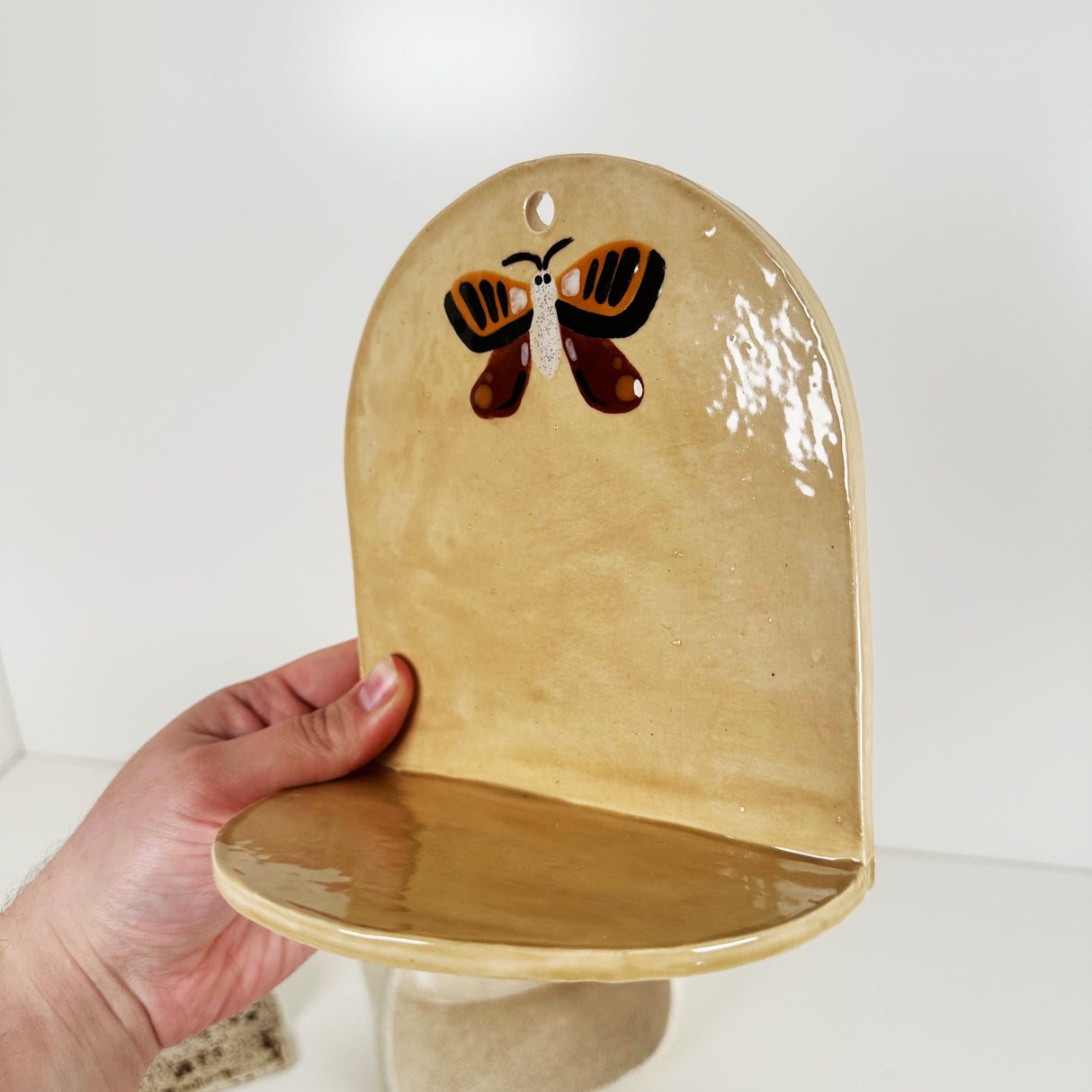 Speckled, Buff Wall Altars  | Madeleine Schmidt