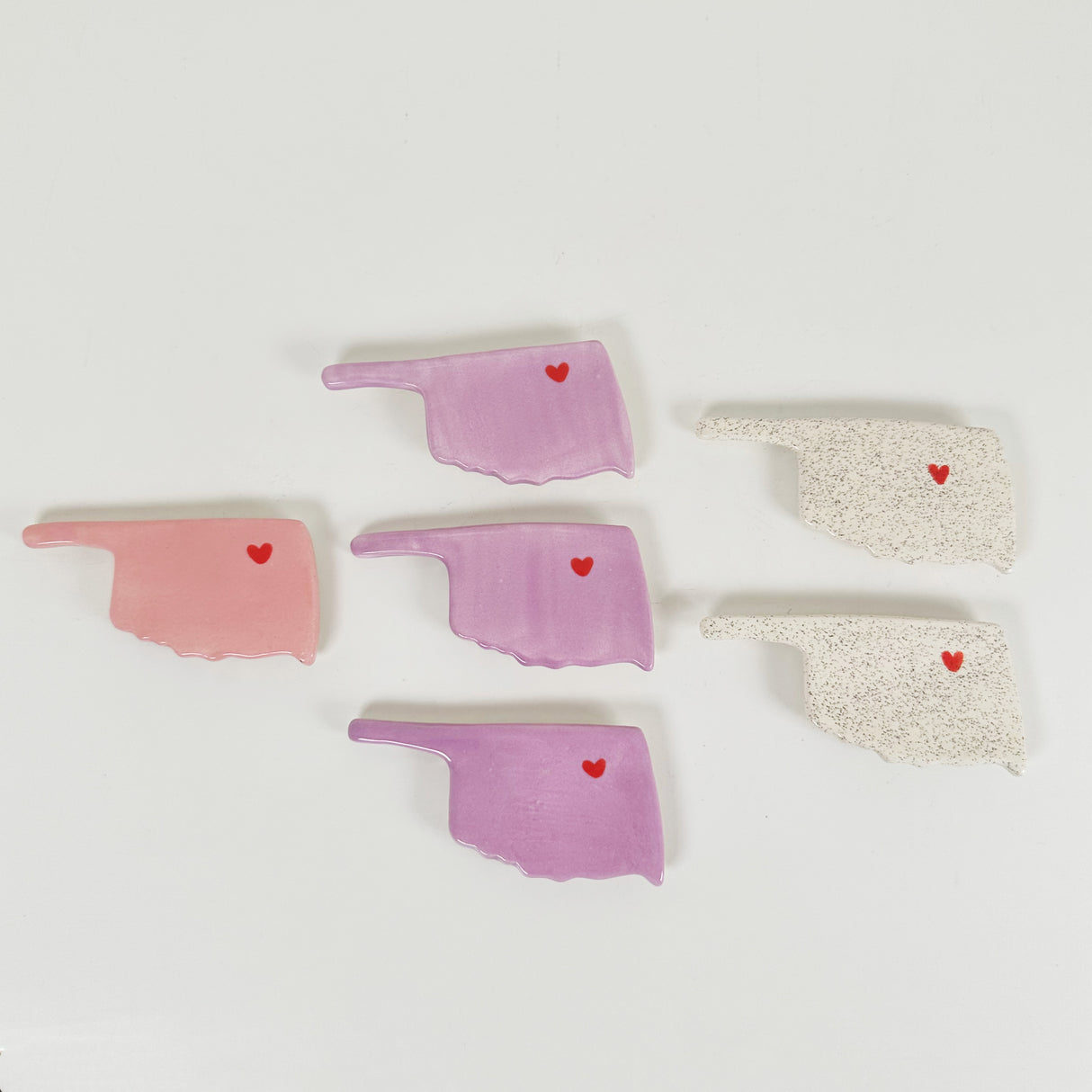 Colorful Oklahoma Shaped Magnet | Madeleine Schmidt