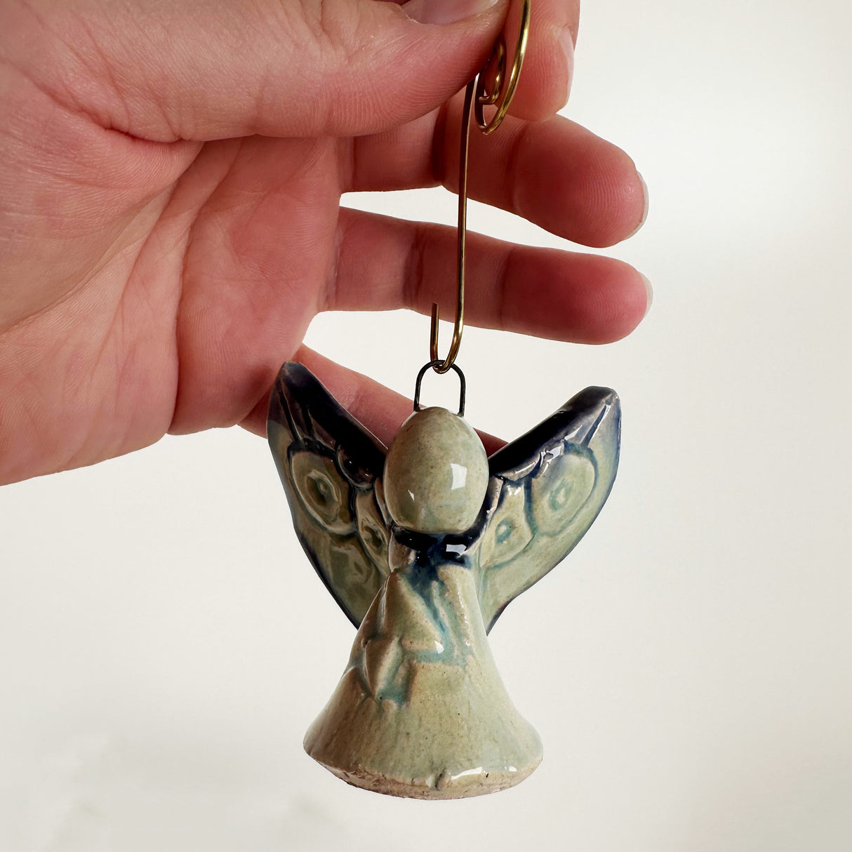 Abstract Ceramic Angel Ornament | Once & Future Things