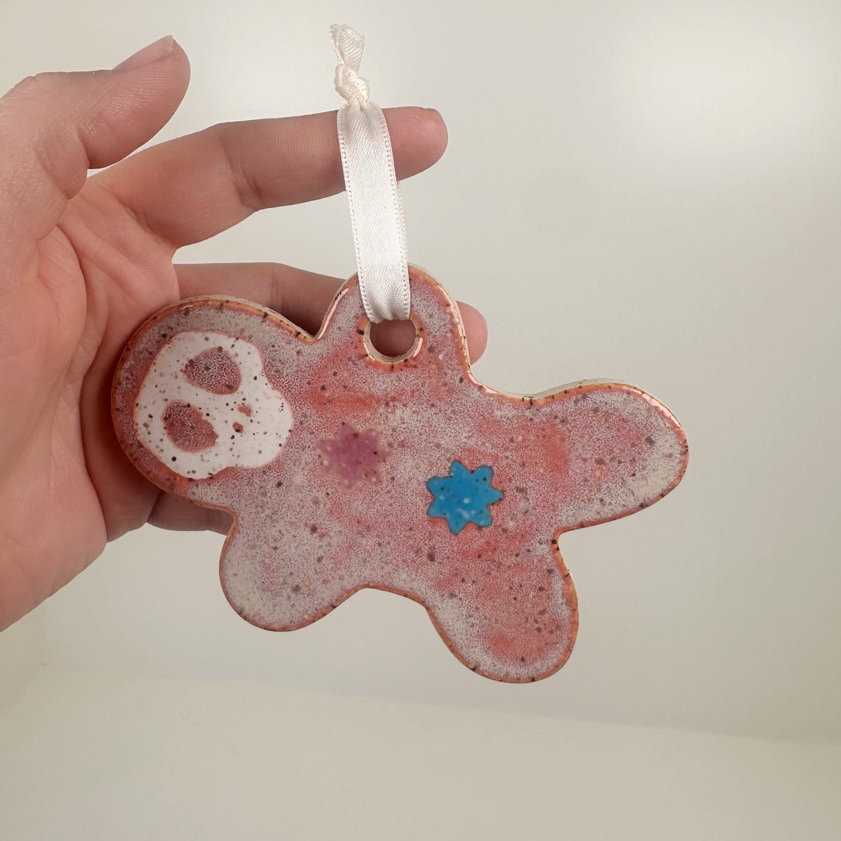 Ceramic Skull Gingerbread Man- D | Dangit Design