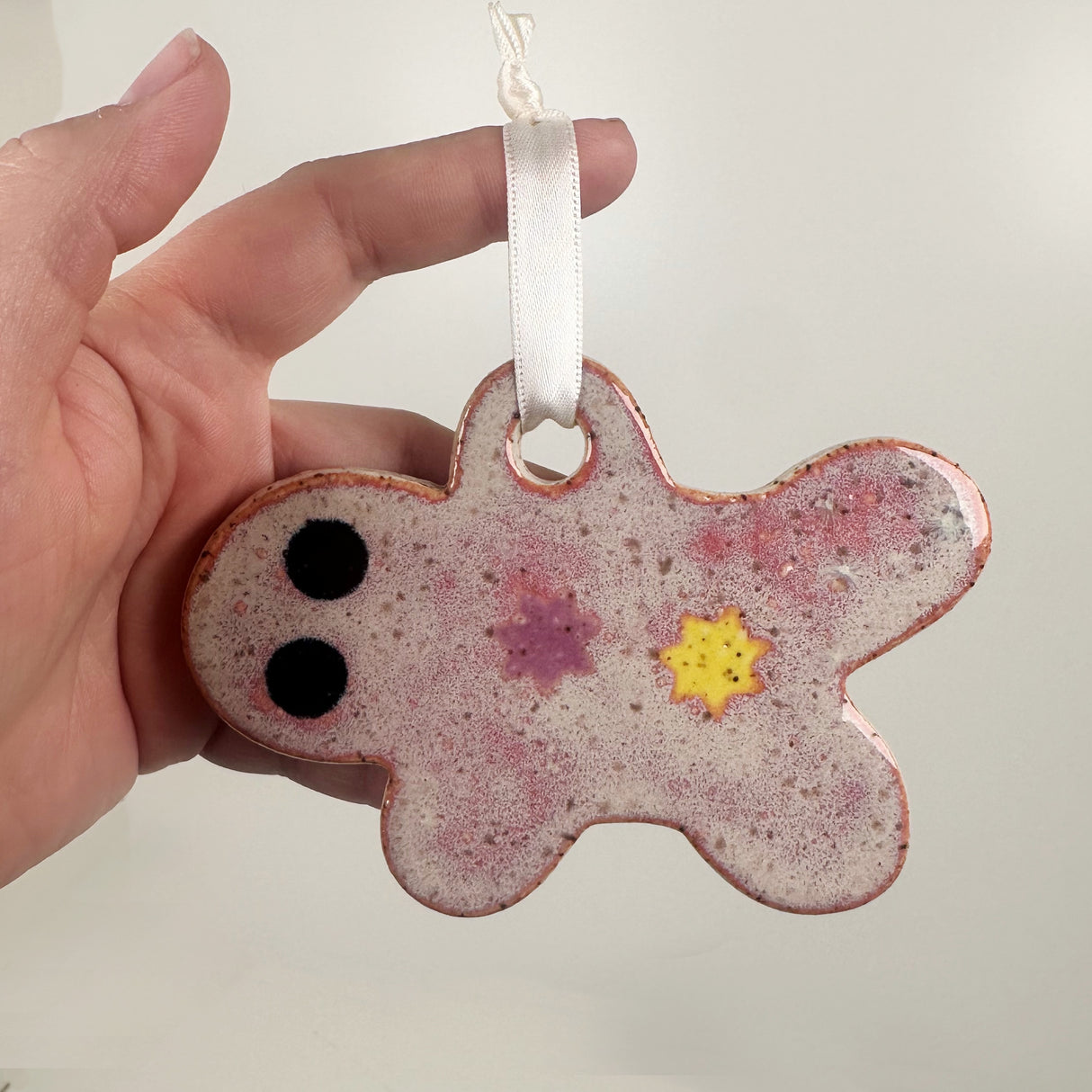 Spooky Ceramic Gingerbread Man- B | Dangit Design