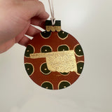 Painted Collage Oklahoma Ornament- Multiple Styles Available | Jackie Myers Art