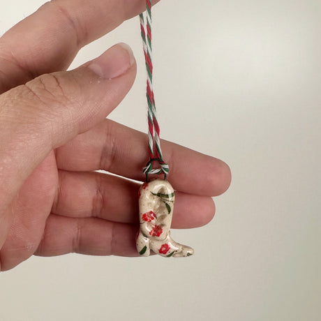 Mini Cowboy Boot Ceramic Ornament- Multiple Styles Available | Shop Maranda