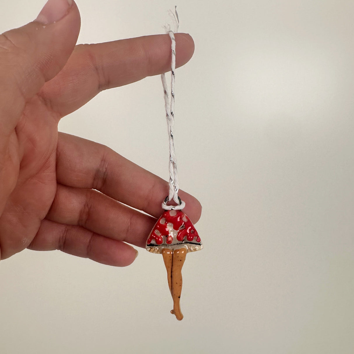 Mini Mushroom Legs Ceramic Ornament- Multiple Styles Available | Shop Maranda