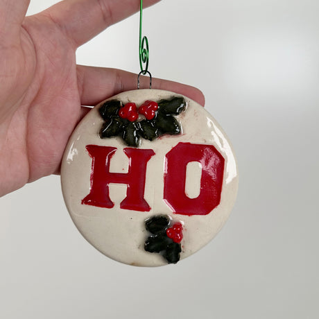 Ho Ceramic Ornament | Molly Jensen