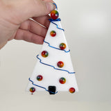 White Tree Fused Glass Ornament - Multiple Styles Available | Figments of Imagination