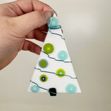 White Tree Fused Glass Ornament - Multiple Styles Available | Figments of Imagination