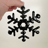 Fused Glass Snowflake Ornament - Multiple Styles Available | Figments of Imagination