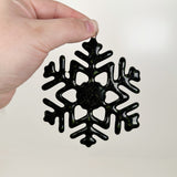 Fused Glass Snowflake Ornament - Multiple Styles Available | Figments of Imagination