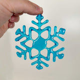 Fused Glass Snowflake Ornament - Multiple Styles Available | Figments of Imagination