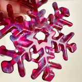 Fused Glass Snowflake Ornament - Multiple Styles Available | Figments of Imagination