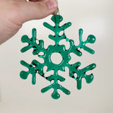 Fused Glass Snowflake Ornament - Multiple Styles Available | Figments of Imagination