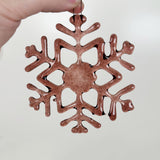 Fused Glass Snowflake Ornament - Multiple Styles Available | Figments of Imagination