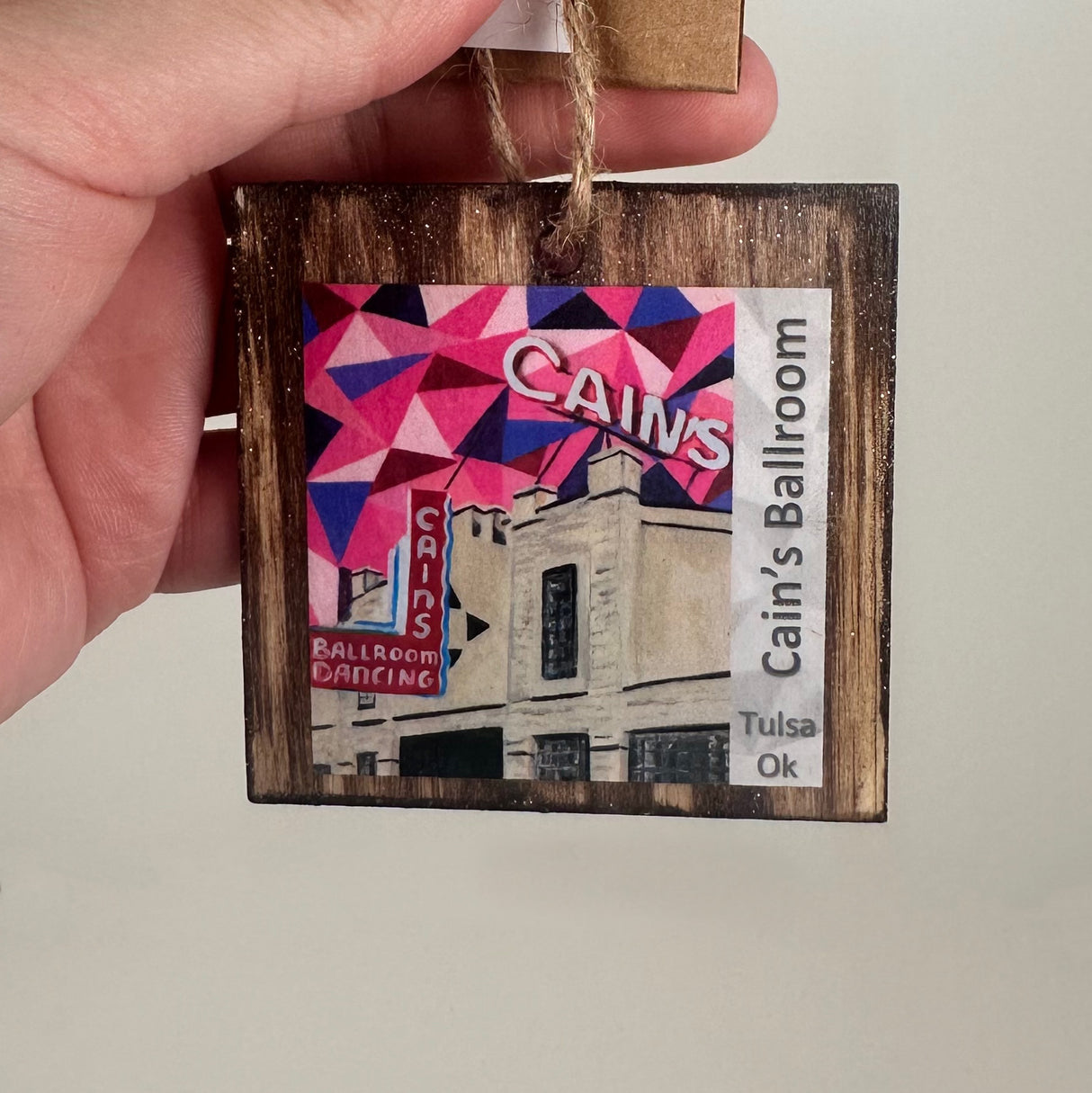 Tulsa Cain's Ballroom Wooden Ornaments | F Thompson