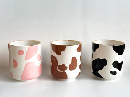 Cow Print Vase